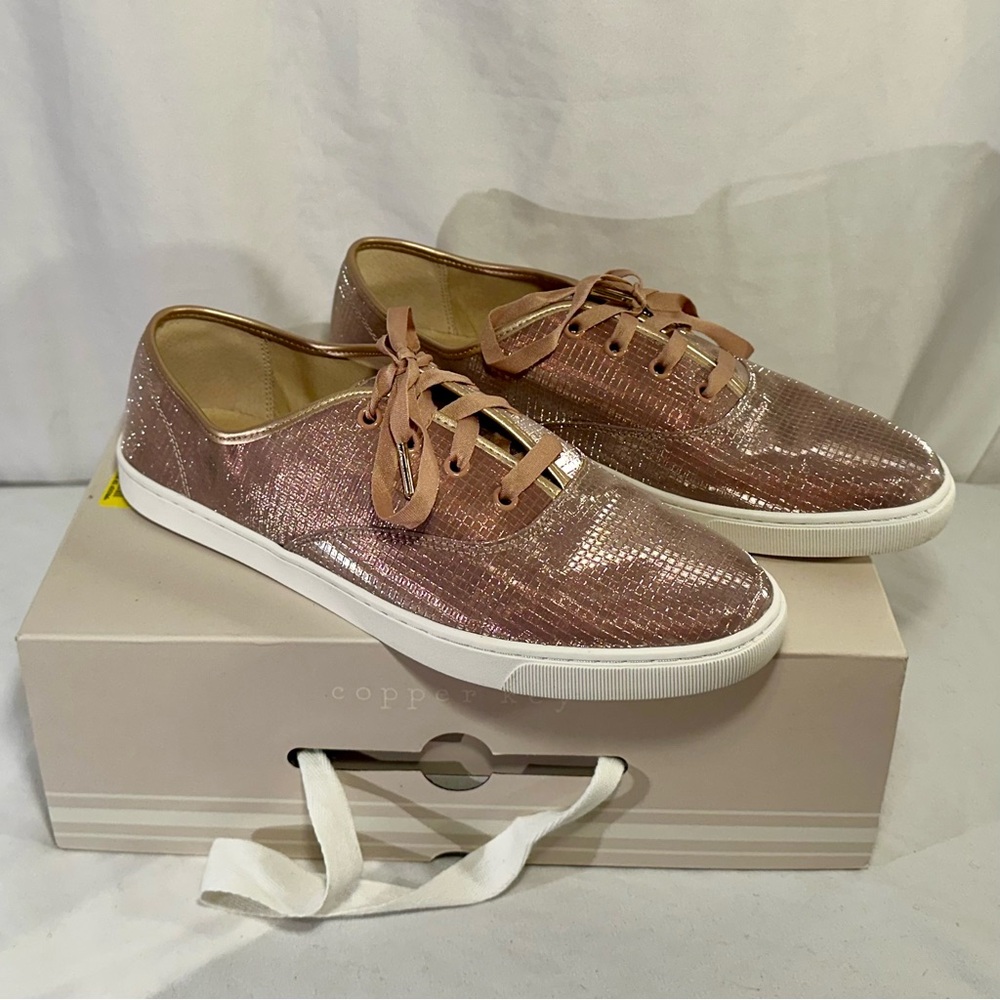 NIB Copper Key Disco Rise Bisque Sneakers Size 8.5